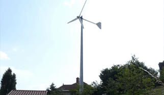 kleine vertikale Windkraftanlage mit 3kW, 5kW Windräder, Windanlage