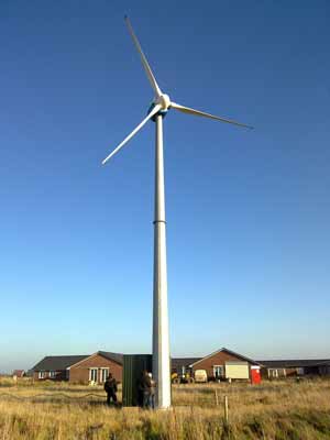 horizontale Windenergieanlage, 10kW, 15kW, 20kW Nennleistung, Landhof, Gittermast