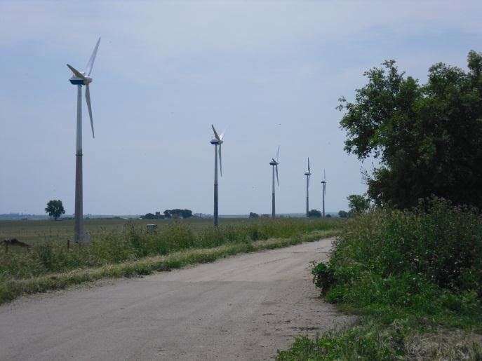 horizontales Windrad mit 10 kW, 20 kW, 50 kW Windräder, Windenergieanlage