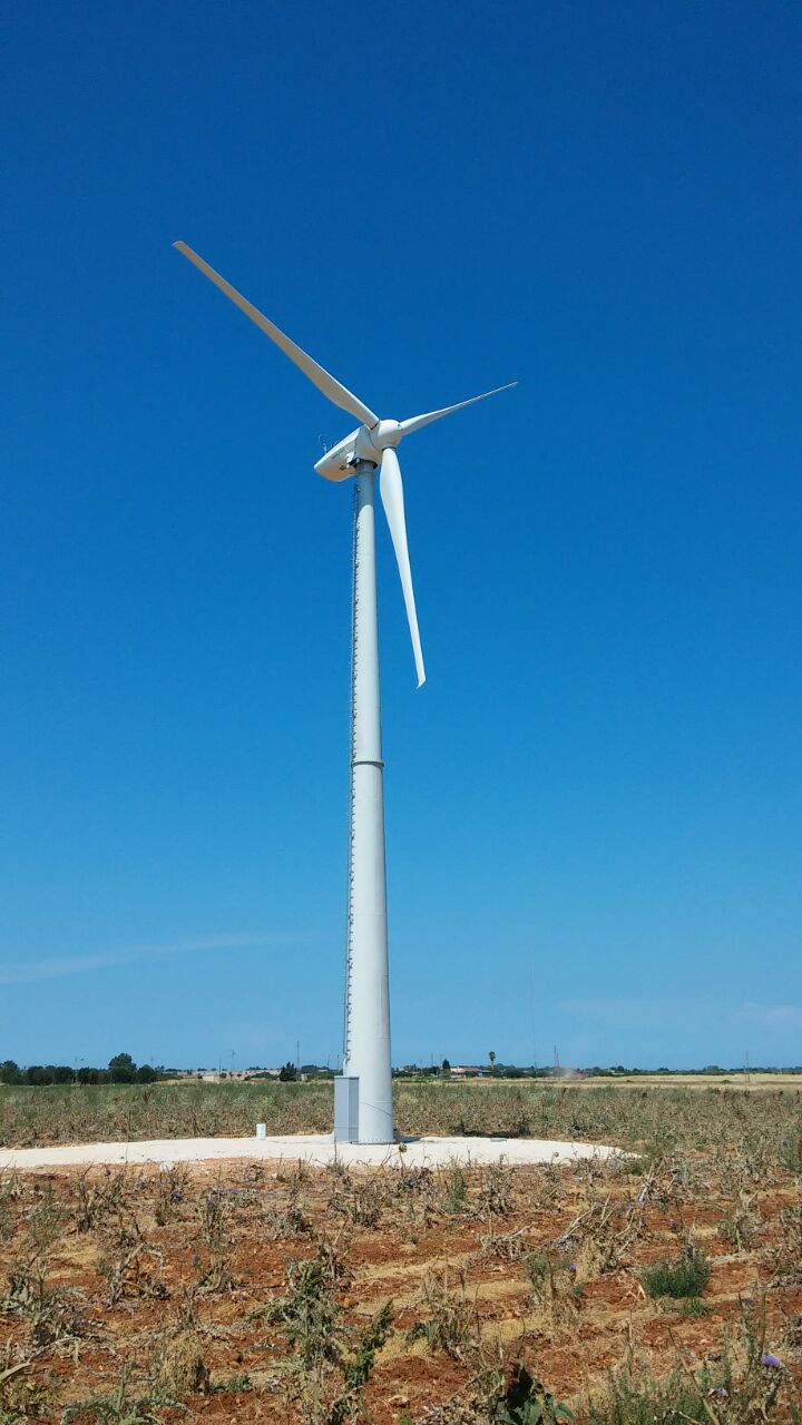 Windenergieanlage 25 kW, Windturbine 30 kW, Windkraftanlage 25 kW, Windrad 20 kW